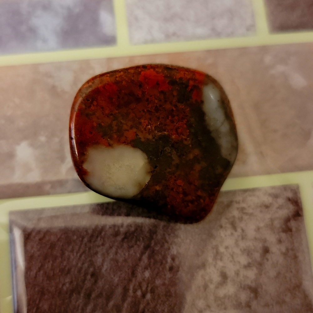Red Jasper and Quartz Chakra and Healing Stone
